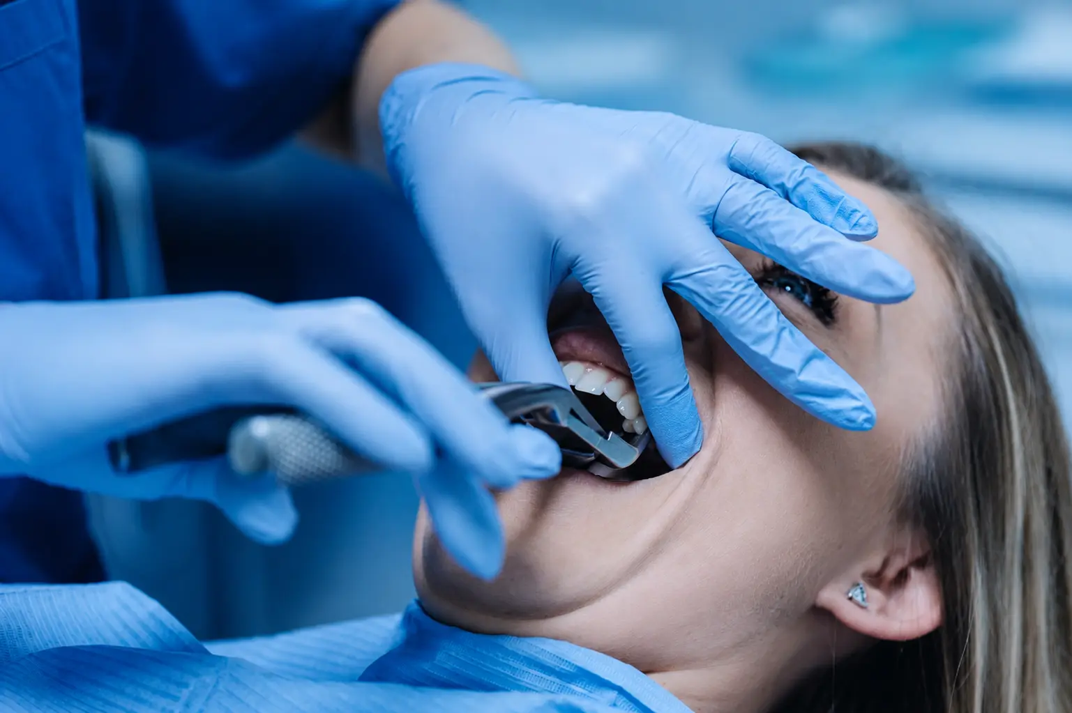 Serene dental clinic environment