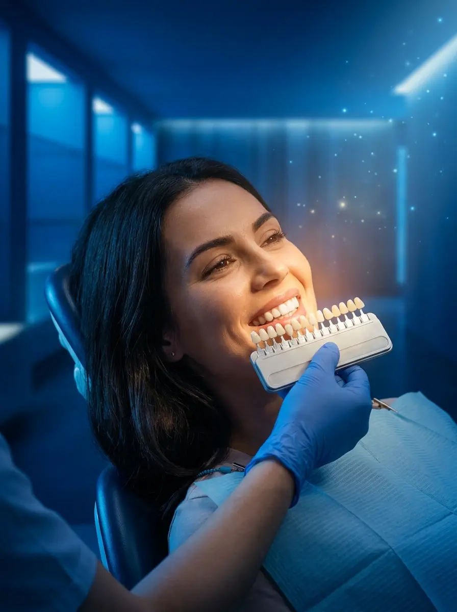 Serene dental clinic environment