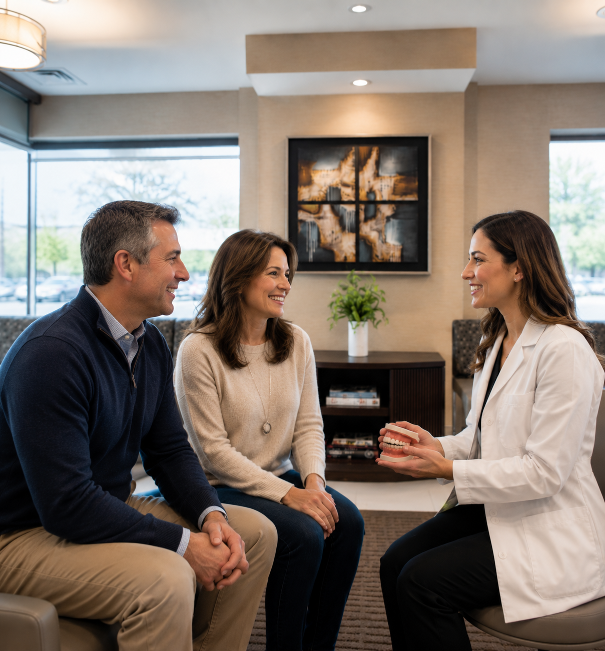 Modern orthodontic checkup in Austin clinic