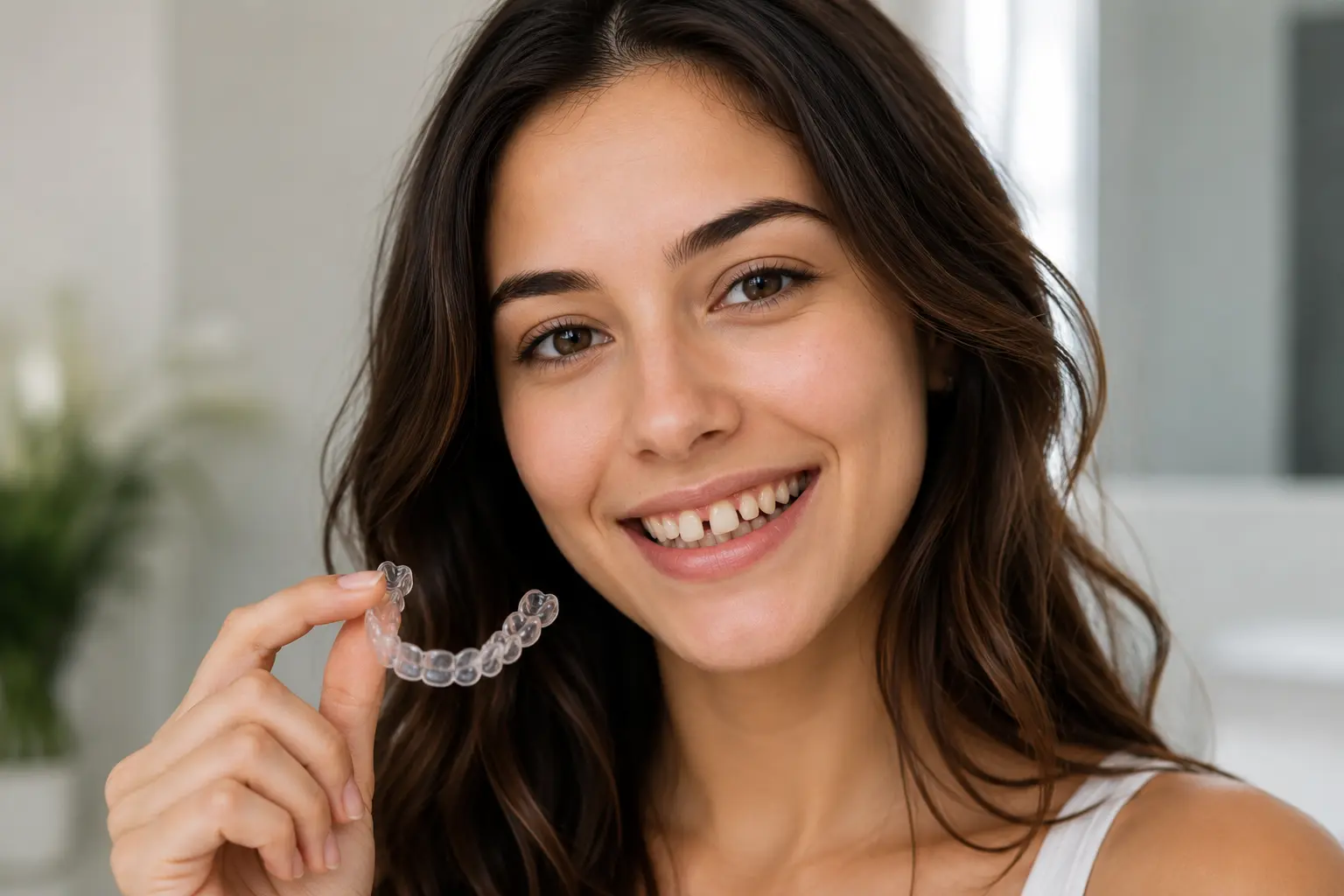 Before Invisalign treatment